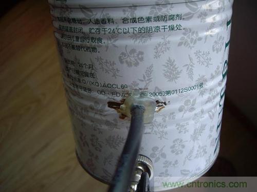 最簡單使用的天線&mdash;&mdash;罐頭天線，可做正饋大鍋饋源！ 