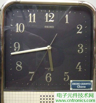 拆個老古董，日本精工石英電子掛鐘拆解