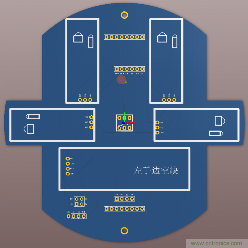 牛人力作！PCB版藍牙智能小車DIY