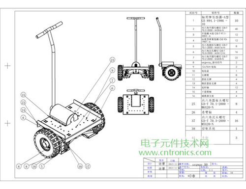 就那么簡單！DIY屬于自己的&ldquo;賽格威&rdquo;平衡車
