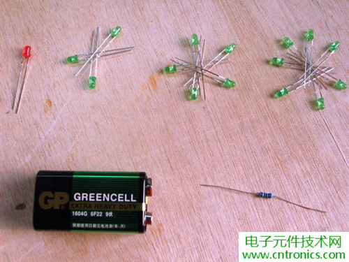 工科男的圣誕禮物:簡易LED圣誕樹DIY