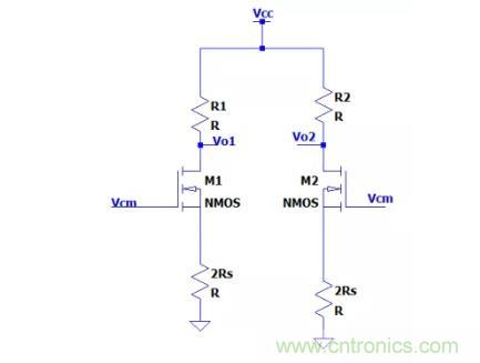 關于差分輸入電路和共模信號，差模信號關系的理解