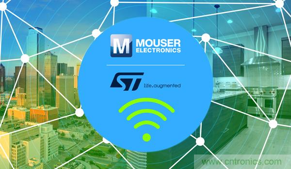 貿澤電子聯手STMicroelectronics推出全新內容網站聚焦無線解決方案 貿澤電子聯手STMicroelectronics推出全新內容網站聚焦無線解決方案