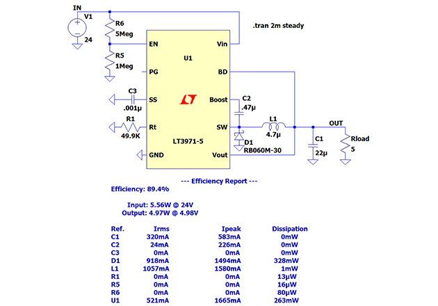 使用 LTspice 進行電源電路設計的技巧