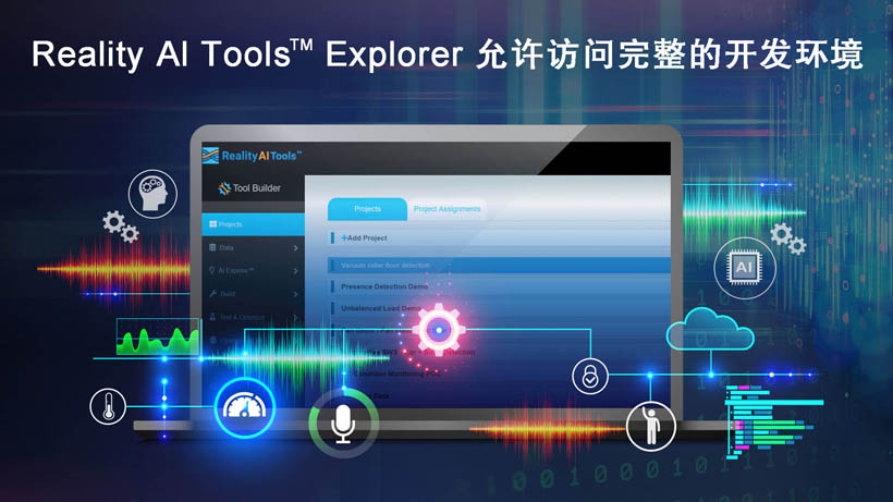 全新Reality AI Explorer Tier，免費提供強大的AI/ML開發環境綜合評估“沙盒”