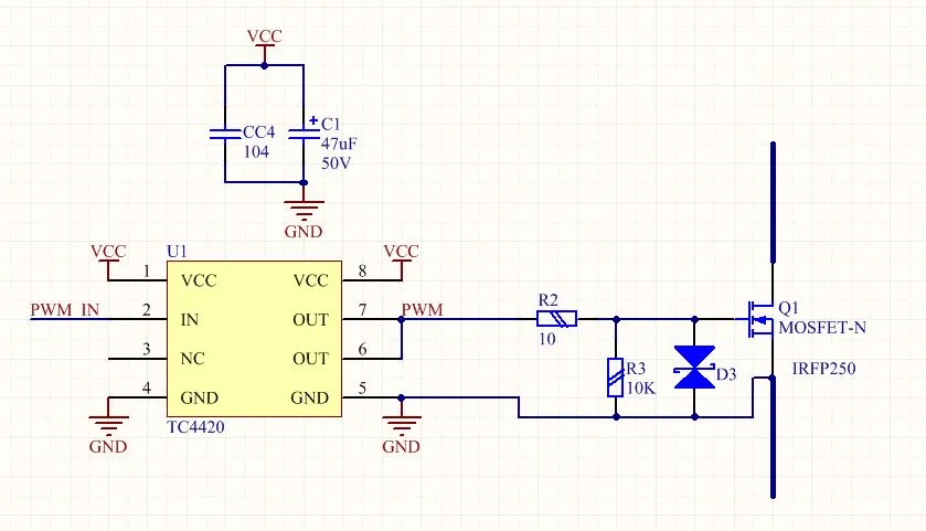 MOS管驅動電路設計，如何讓MOS管快速開啟和關閉？